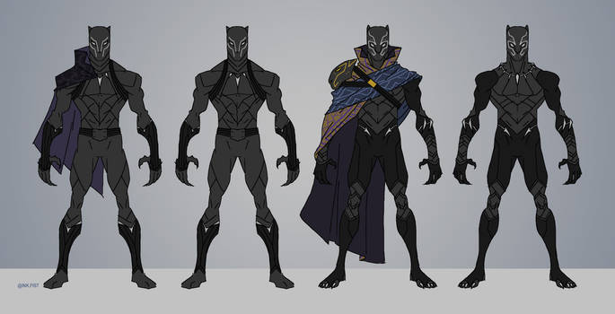 Alternate Version Drawing Black Panther